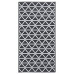 vidaXL Tapis d'extérieur Noir 160x230 cm PP