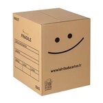 Lot de 10 grands cartons ultra renforcés charge lourde