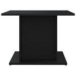 vidaXL Table basse Noir 55 5x55 5x40 cm Aggloméré