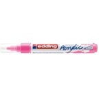 Marqueur acrylique moyen 5100 rose fluOrescent 2-3 mm x 10 EDDING