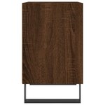 vidaXL Table de chevet chêne marron 40x30x50 cm bois d'ingénierie