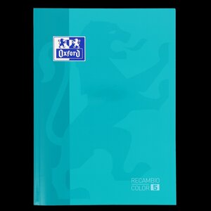 LOT de 5 Cahier de remplacement Oxford School Touch - Format A4 - Couverture souple - Collé 5x5 - 80 feuilles