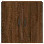 vidaXL Armoire murale chêne marron 60x31x60 cm bois d'ingénierie