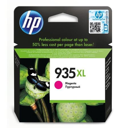 Hp 935xl cartouche d'encre magenta authentique grande capacité (c2p25ae)