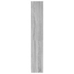 vidaXL Bibliothèque 4 niveaux Sonoma gris 60x24x142 cm