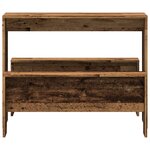 vidaXL Ensemble table à manger et bancs 3 Pièces bois d'ingénierie