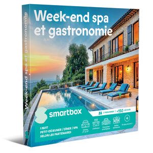 SMARTBOX - Coffret Cadeau Week-end spa et gastronomie - Séjour