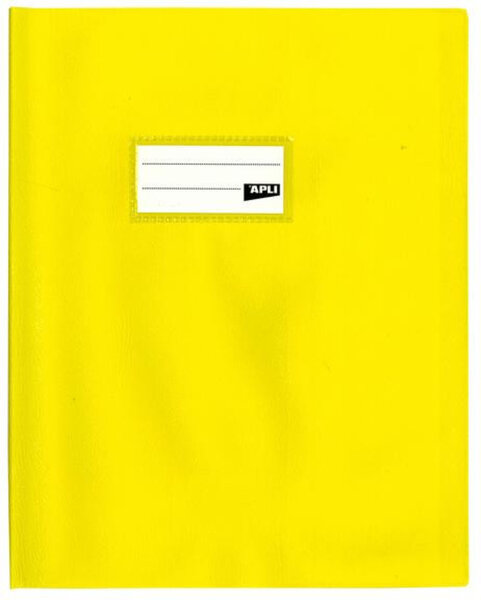 Protege Cahier PP 12/100 17X22 Jaune
