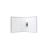 Classeur À Levier Polypropylène Dos De 75mm - Gris - X 20 - Exacompta