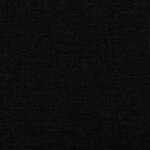 vidaXL Cadre de lit sans matelas noir 160x200 cm tissu