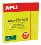Notes 75X75 Jaune Vif