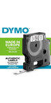 DYMO LabelManager cassette ruban D1 9mm x 7m Noir/Blanc (compatible avec les LabelManager et les LabelWriter Duo)