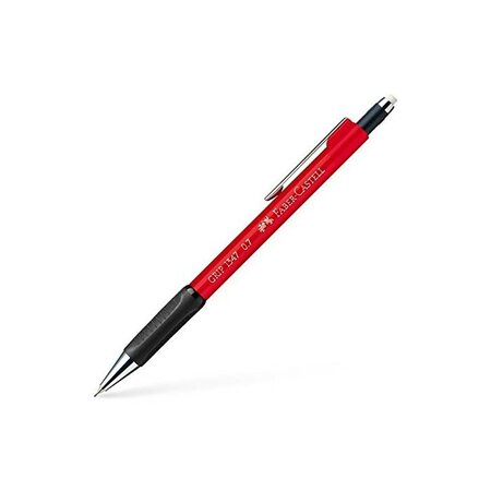 Porte-Mines Grip 1347, 0,7 mm rouge FABER-CASTELL