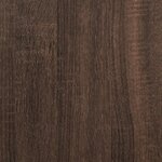 vidaXL Garde-robe chêne marron 80x50x200 cm bois d'ingénierie