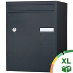 Boite à colis atout  1 porte  gris anthracite
