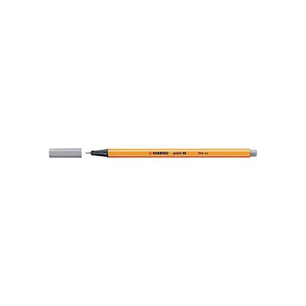 Stylo-Feutre POINT 88 Pointe Fine 0,4 mm gris bleu moyen STABILO