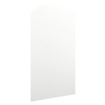 vidaXL Miroir avec éclairage LED 90x45 cm Verre Arche
