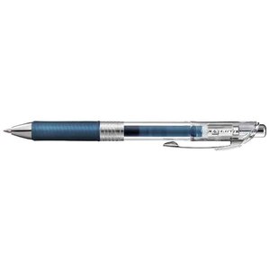 Stylo Roller encre gel rétractable ENERGEL PURE BL77 Pointe 0 7 mm bleu nuit x 12 PENTEL