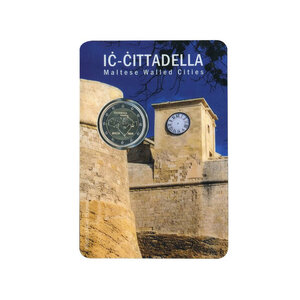 2 euros commémorative Malte 2024 - Citadelle de Gozo en coffret BU.