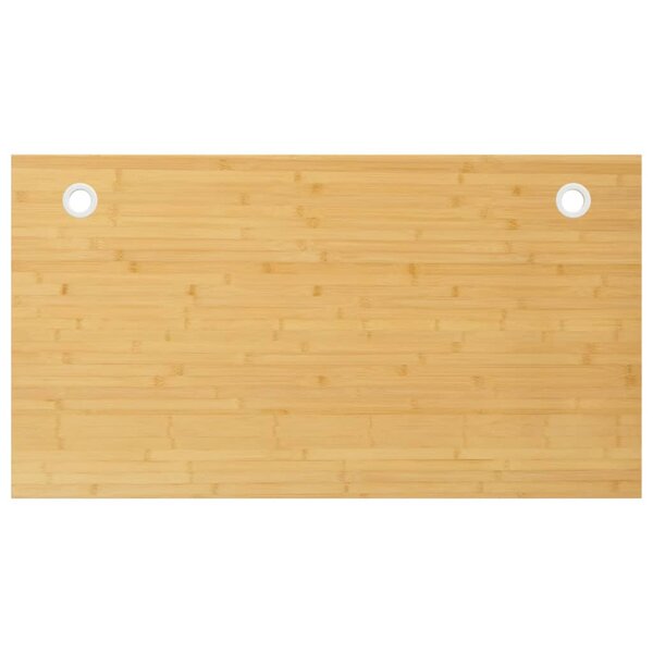 vidaXL Dessus de bureau 100x60x2 5 cm bambou
