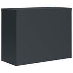 vidaXL Classeur anthracite 90x40x110 cm acier