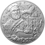 Pièce de monnaie en Argent 80 Dollars g 1000 (1 Kg) Millésime 2024 MARCO POLO