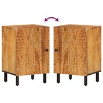 vidaXL Armoire de salle de bain 38x33x58 cm bois massif d'acacia