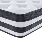 vidaXL Matelas à ressorts ensachés moyen 100x200 cm