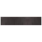 vidaXL Tapis rectangulaire marron foncé 60x300 cm bambou