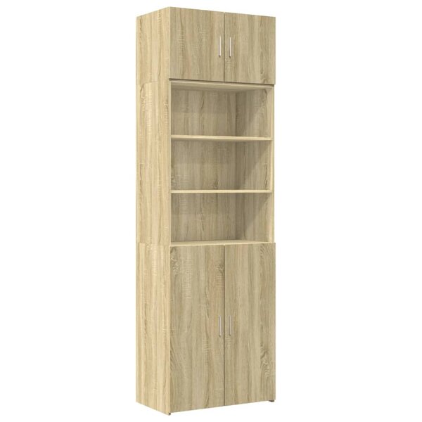 vidaXL Armoire de rangement chêne sonoma 70x42 5x225 cm