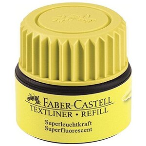 Cartouche de recharge 'TEXTLINER 1549', jaune FABER-CASTELL