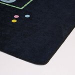 Tapis enfant Marelle 120 x 160 cm - Noir