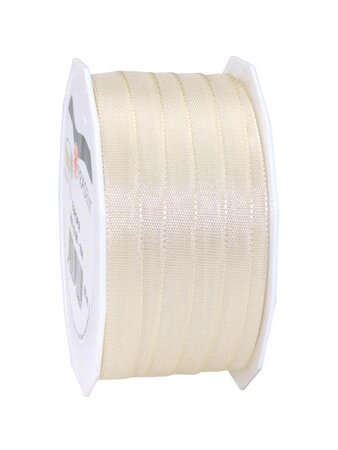 Ruban tissé - europa 50-m-rouleau 10 mm créme