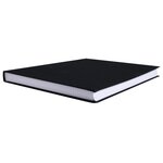 Registre Quadrillé 300 pages foliotées 29,7 x 21 cm Toilé Noir EXACOMPTA