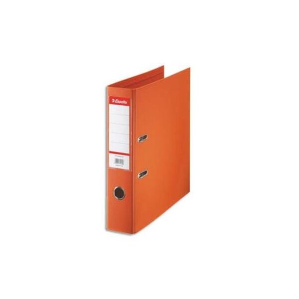Classeur à levier plastique Standard A4 Dos 75 mm Orange ESSELTE