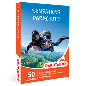 DAKOTABOX - Coffret Cadeau Sensations parachute - Sport & Aventure