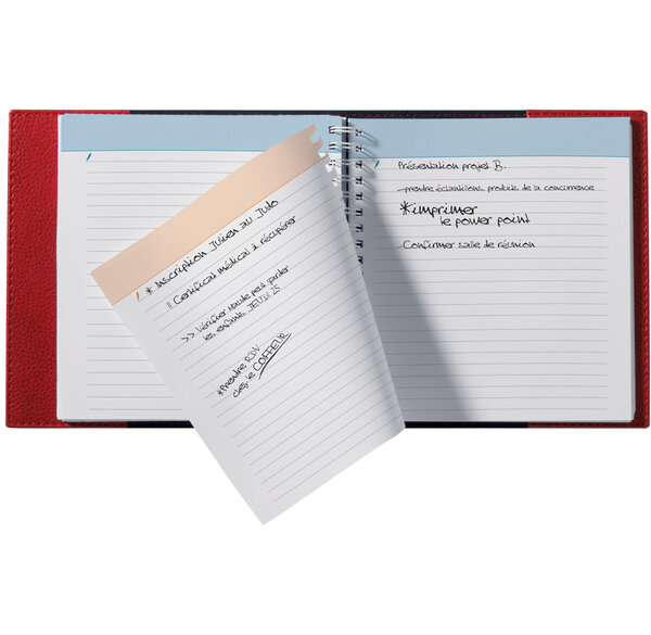 FICHE DE NOTES Time&Life MEDIUM rech s/f 16x16 cm QUOVADIS