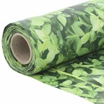 vidaXL Écran d'intimité de balcon aspect de plante vert 500x120 cm PVC