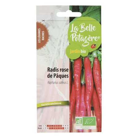 Graines à semer - Radis rose de Pâques - 3 g