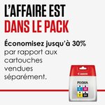 CANON PG-545XL Black XL Ink BLI PG-545XL.artouche d encre noir haute capacite 15ml 400 pages 1-pack blister avec alarme