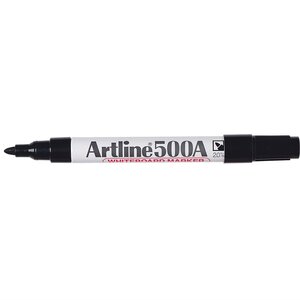 Marqueur '500A' effaçable à sec pointe conique 2 mm noir ARTLINE