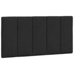 vidaXL Lit avec matelas noir 100x200 cm velours