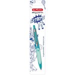 Stylo à bille rétractable my.pen  vert foncé/vert herlitz