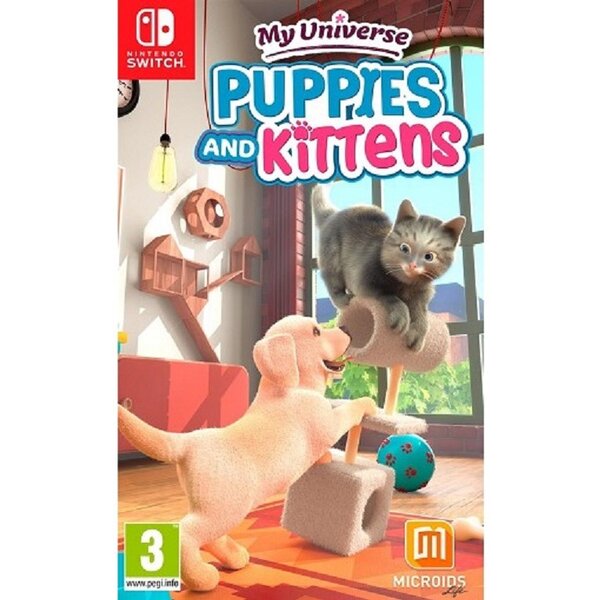 Jeu switch my universe my baby chiens chats