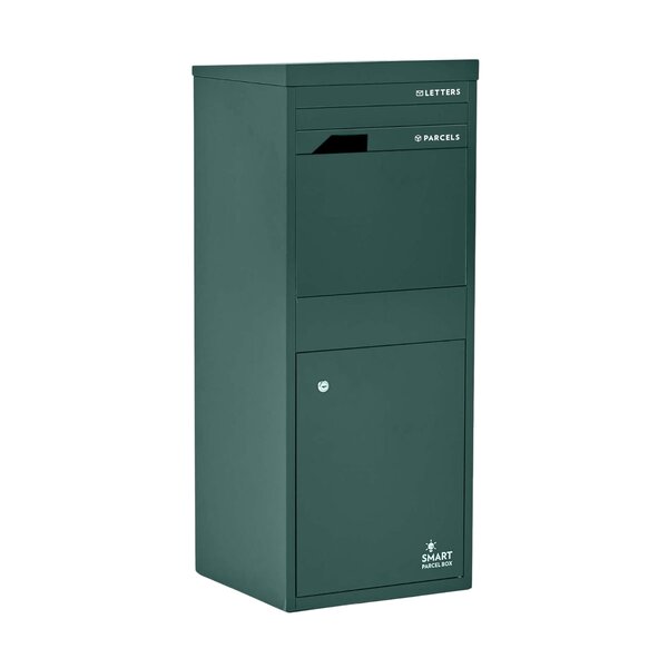 Boîte à colis Large Vert 2 portes Acier galvanisé SMART PARCEL BOX®