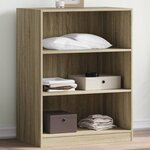 vidaXL Garde-robe chêne sonoma 77x48x102 cm bois d'ingénierie