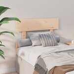 vidaXL Tête de lit 93 5x3x81 cm Bois massif de pin