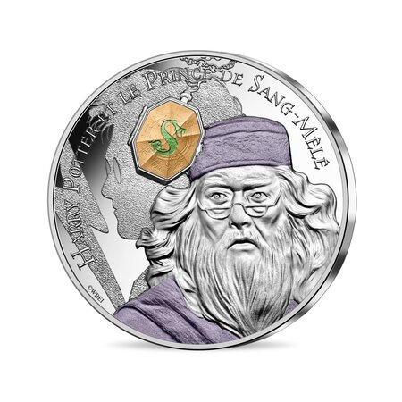 Monnaie  de 10€ argent colorisée harry potter - harry potter et le prince de sang-mêle