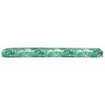 vidaXL Coussins de palette pour banc 2 Pièces Motif de feuilles 200x40x8 cm Tissu Oxford
