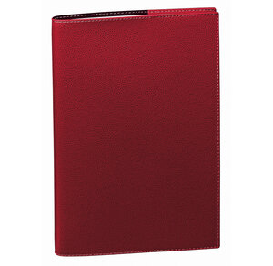 Agenda Président + Répert. Club rouge cerise 21 x 27 cm QUOVADIS